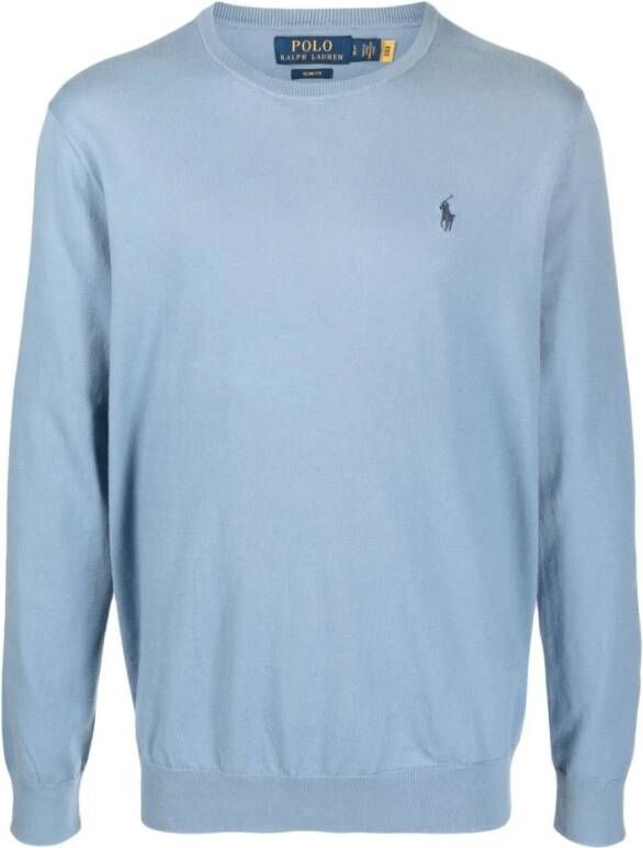 Polo Ralph Lauren Round-neck Knitwear Blauw Heren