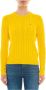 Polo Ralph Lauren Katoenen kabelgebreide trui met ronde hals Yellow Dames - Thumbnail 8