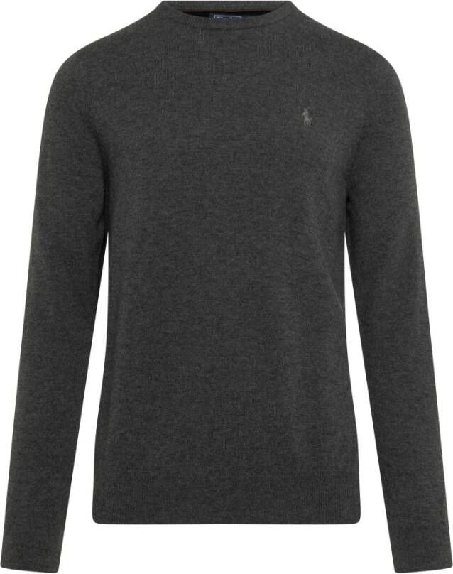 Polo Ralph Lauren Grijze Sweaters LS CN Pp-Long Sleeve-Pullover Grijs Heren