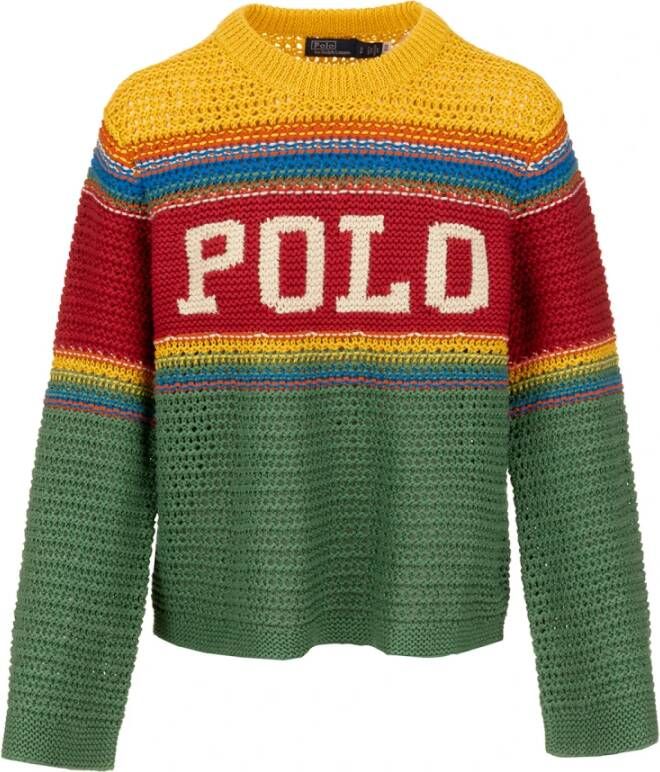 Polo Ralph Lauren Round-neck Knitwear Meerkleurig Dames