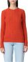 Polo Ralph Lauren Gebreide pullover met kabelpatroon model 'JULIANNA' - Thumbnail 2