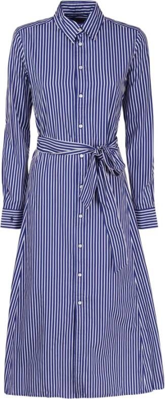 Polo Ralph Lauren Shirt Dresses Blauw Dames