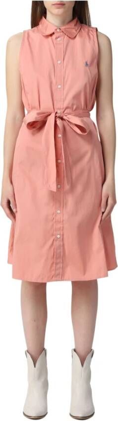 Polo Ralph Lauren Shirt Dresses Roze Dames
