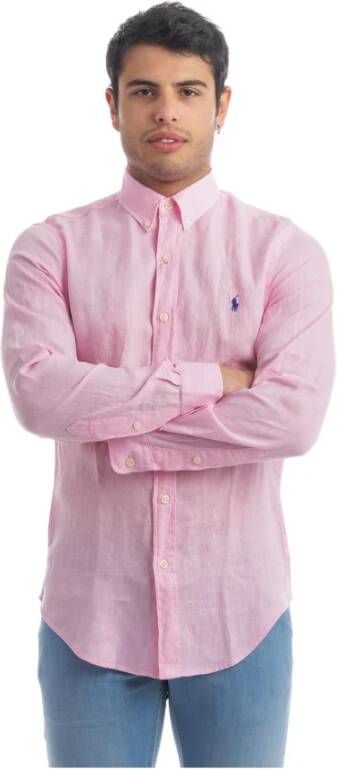 Polo Ralph Lauren Shirt Roze Heren