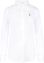 Polo Ralph Lauren Witte Katoenen Damesoverhemd met Geborduurde Pony White Dames - Thumbnail 15