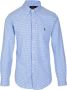 Polo Ralph Lauren Casual overhemd Slim Fit slim fit blauw wit ruit katoen - Thumbnail 8