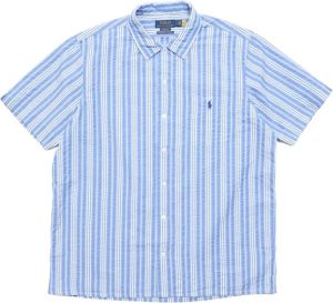 Polo Ralph Lauren Short Sleeve Shirts Blauw Heren
