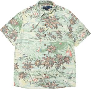 Polo Ralph Lauren Short Sleeve Shirts Groen Heren