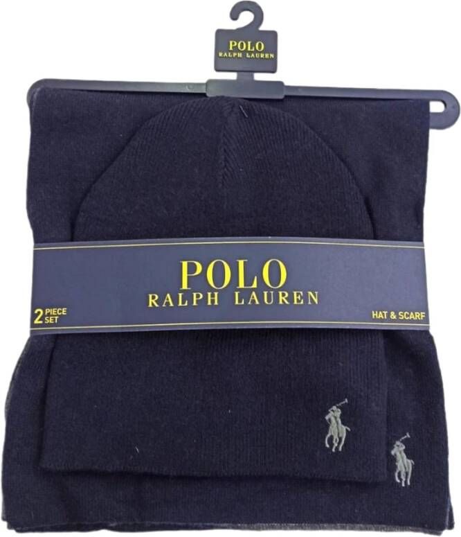Polo Ralph Lauren Blauw Grijs Sjaals van Ralph Lauren Blue Heren