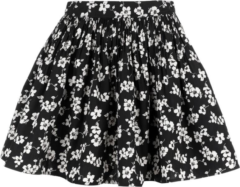 Ralph Lauren Mini Full Skirt Stijlvol en Trendy Black Dames