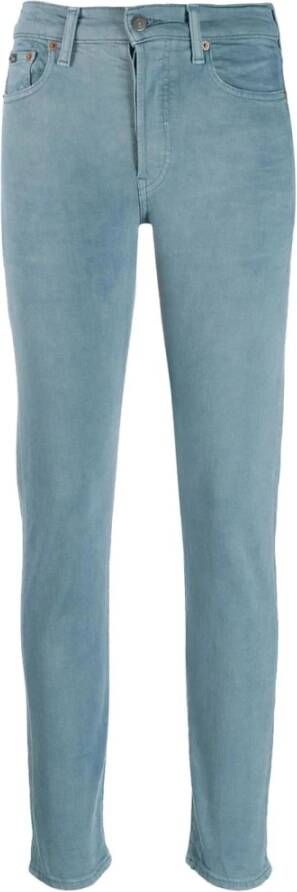 Polo Ralph Lauren Slim-fit Jeans 001 DNM Blue Dames