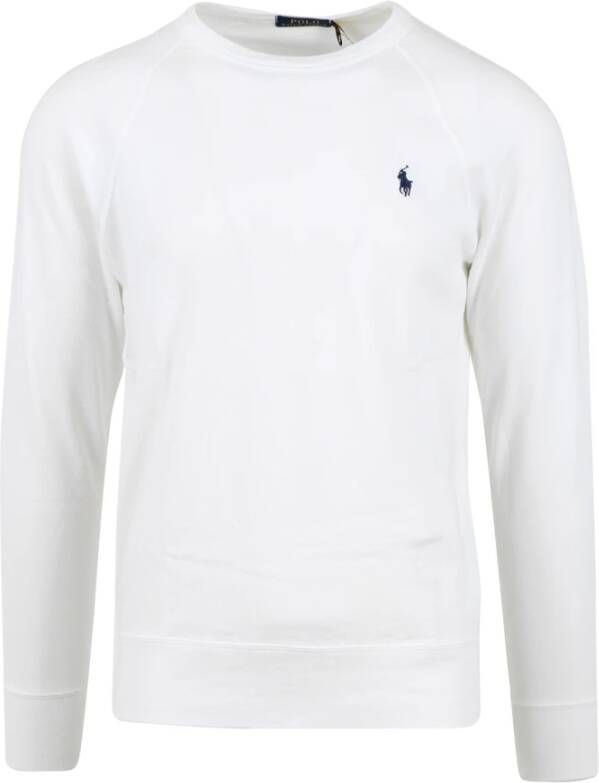 Polo Ralph Lauren Witte Katoenen Spa Sweatshirt White Heren
