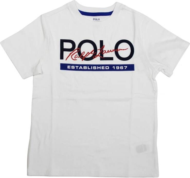 Polo Ralph Lauren SS Cn-Tp-Tsh t-shirt Wit Heren