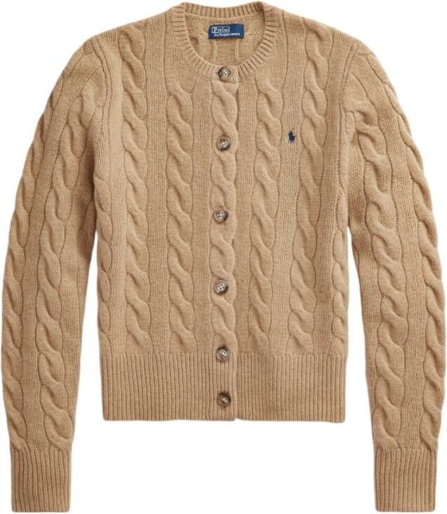 Polo Ralph Lauren Stijlvolle Cardigan voor Heren Bruin Dames