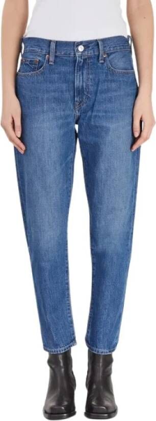 Polo Ralph Lauren Losvallende Straight Jeans voor Dames Blue Dames