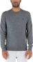 Ralph Lauren Geribbelde Ronde Hals Sweater met Geborduurd Pony Logo Gray Dames - Thumbnail 2