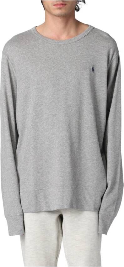 Ralph Lauren Grijze Sweatshirt met Geborduurd Logo Gray Heren