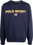 Ralph Lauren Polo Sport Crewneck Sweatshirt Blue Heren - Thumbnail 2