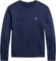 Ralph Lauren Blauwe Katoenen Crewneck Sweater met Logo Borduursel Blue Heren - Thumbnail 2