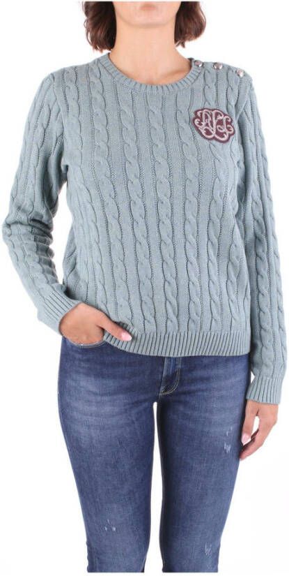 Lauren Ralph Lauren Gebreide pullover met labelpatch model 'MONTIVA'