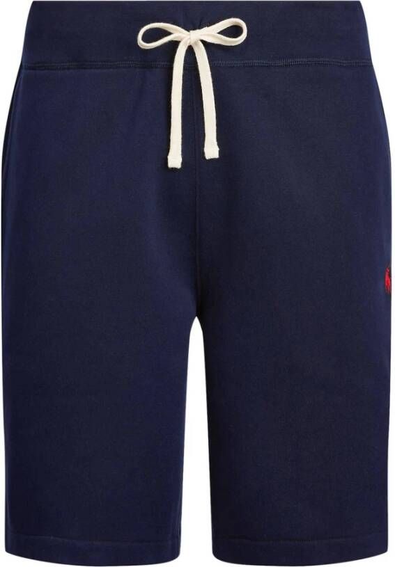 Polo Ralph Lauren Zachte Jersey Jogger Shorts Blue Heren