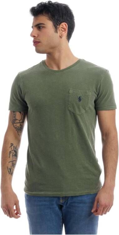 Polo Ralph Lauren 710795137 T-shirt Groen Heren