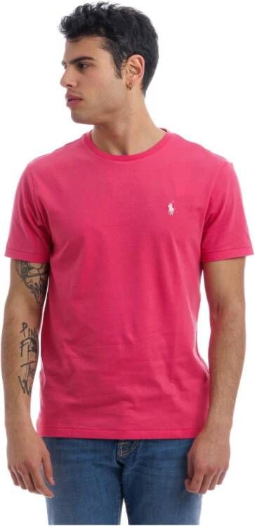 Polo Ralph Lauren T-shirt Roze Heren