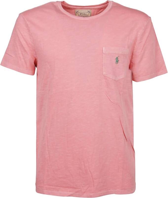 Polo Ralph Lauren T-Shirt Roze Heren