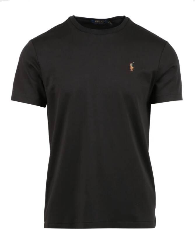 Ralph Lauren Upgrade je casual garderobe met dit hoogwaardige T-shirt voor heren Black Heren