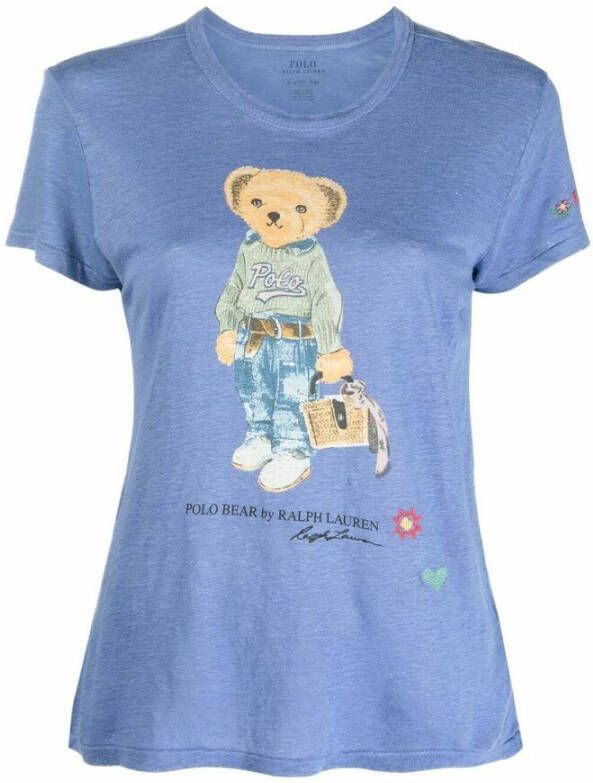 Polo Ralph Lauren T-shirts and Polos Blauw Dames