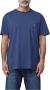 Polo Ralph Lauren Blauw Katoen-Linnen T-Shirt met Polo Pony Motief Blue Heren - Thumbnail 3