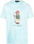 POLO Ralph Lauren slim fit T-shirt met printopdruk island aqua - Thumbnail 3