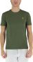 Polo Ralph Lauren Donkergroene Custom Slim Fit Jersey Crewneck T-Shirt Green Heren - Thumbnail 8
