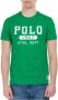 Polo Ralph Lauren Cruise Green Slim Fit Katoenen T-shirt Green Heren - Thumbnail 1