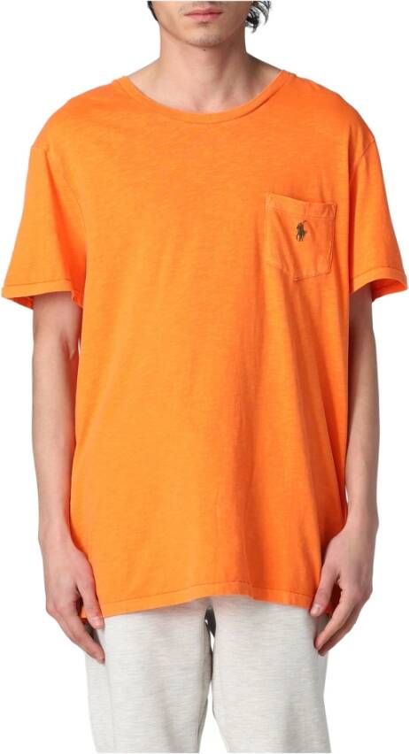 Polo Ralph Lauren T-Shirts Oranje Heren