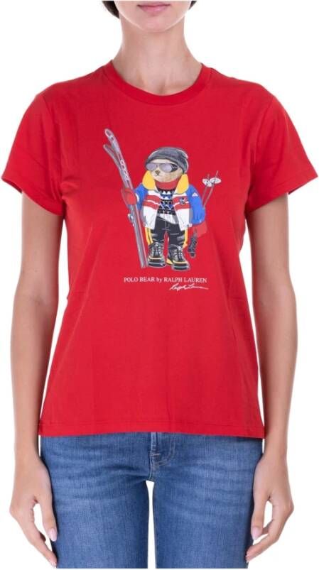 Polo Ralph Lauren T-shirts Rood Dames