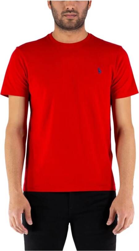 Polo Ralph Lauren Kliek Logo T-Shirt Red Heren