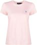 Ralph Lauren Roze Zand Jersey T-Shirt Upgrade Comfortabel en Stijlvol Pink Dames - Thumbnail 1