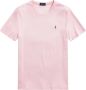 Ralph Lauren Roze Katoenen Crewneck T-shirt met Pony Borduurwerk Pink Heren - Thumbnail 2