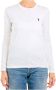 Polo Ralph Lauren Warm en stijlvol lang mouwloos T-shirt breiwerk White Dames - Thumbnail 2