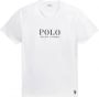 Ralph Lauren Katoenen Crew-neck Tee met Bedrukte Letters en Geborduurd Logo White Heren - Thumbnail 1