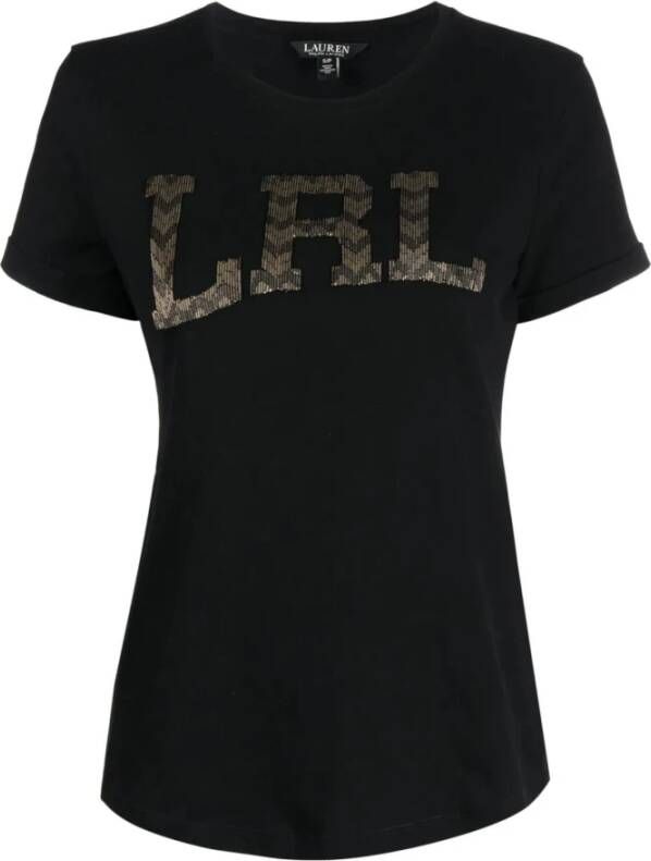 Ralph Lauren Zwarte T-shirts en Polos voor Dames Black Dames