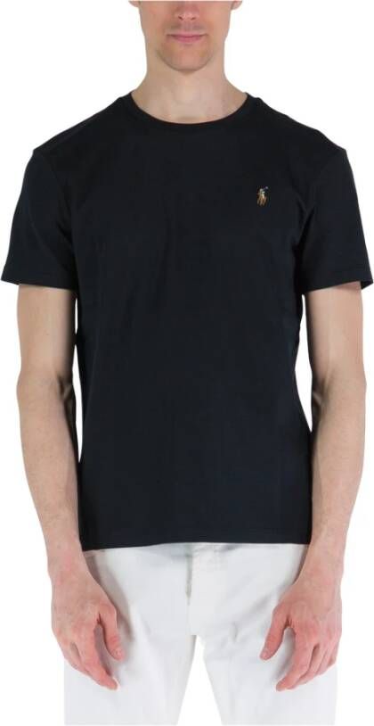 Ralph Lauren Upgrade je Garderobe met dit Hoogwaardige T-Shirt Black Heren
