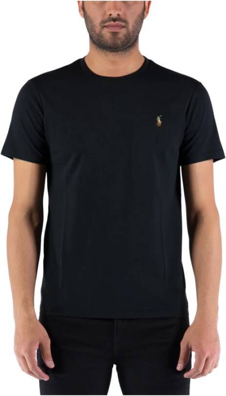 Ralph Lauren Upgrade je casual garderobe met dit hoogwaardige T-shirt voor heren Black Heren