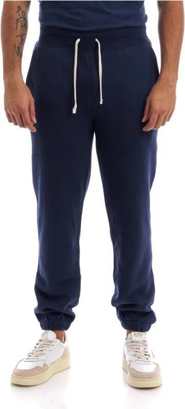Ralph Lauren Marineblauwe Fleece Trainingspak Broek voor Heren Blauw Heren - Foto 10