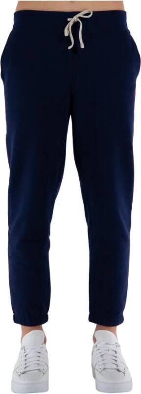 Ralph Lauren Marineblauwe Fleece Trainingspak Broek voor Heren Blauw Heren - Foto 7
