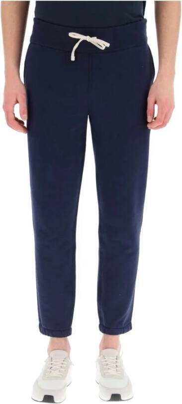 Ralph Lauren Marineblauwe Fleece Trainingspak Broek voor Heren Blauw Heren - Foto 4