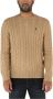 Ralph Lauren Bruine Sweater van Kasjmier en Wol met Iconisch Pony Logo Brown Heren - Thumbnail 1