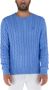 Polo Ralph Lauren Gebreide pullover met kabelpatroon model 'DRIVER' - Thumbnail 2