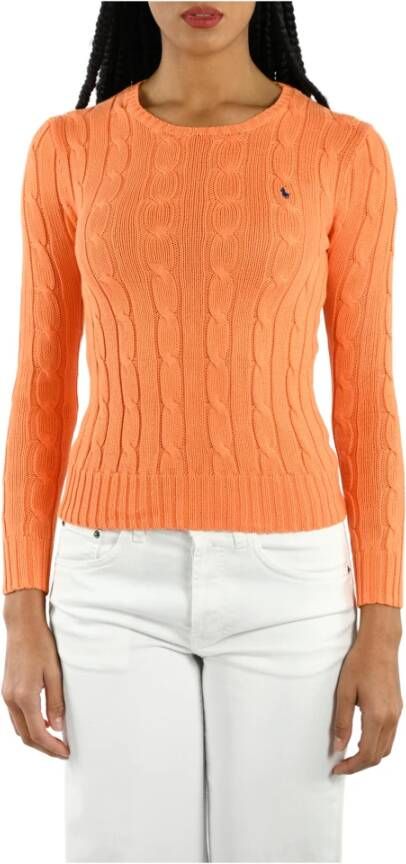 Polo Ralph Lauren Trui met ronde hals Oranje Dames